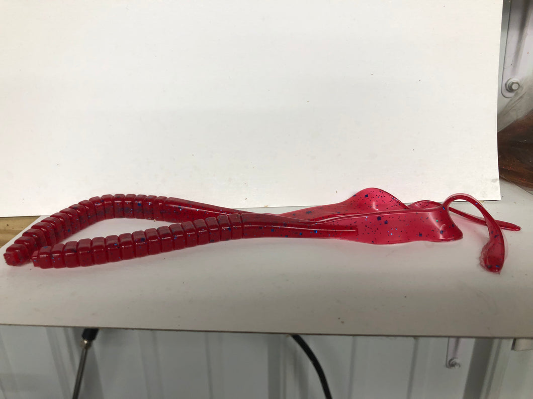 10.5” ribbon tail worm
